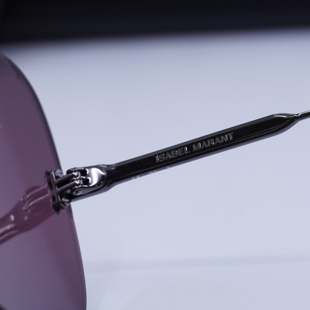 Final Price! Isabel Marant IM 0055/S 0KJ1 U1 Ruthenium/Plum Sunglasses - Picture 5 of 11